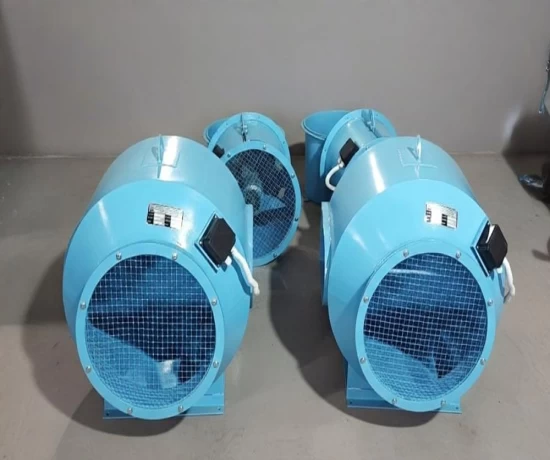Bifurcated Axial Fan
